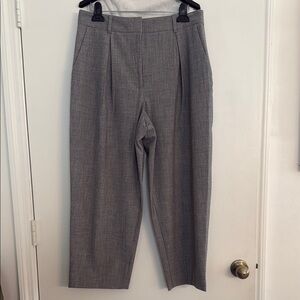 Gray Women Pants